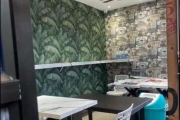 Fully furnished shop for rent in Happy Street Bilaspur near Sanichari with parking and washrooms ready to use commercial space