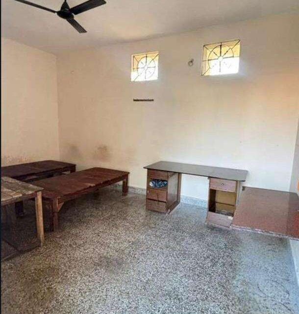 Furnished room for boys in Vinoba Nagar Bilaspur near Akshay Gurukul School 400 sqft builder floor rental