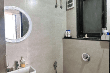 Room for rent in 2 BHK furnished flat for bachelors sharing, independent room available with parking in apartment