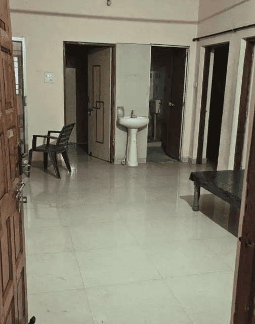 2 BHK unfurnished ground floor house for rent in Shivam Homes Sarkanda Bilaspur safe colony near Dreamland School Arvind Nagar west facing