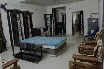 2BHK fully furnished flat for rent with TV AC modular kitchen sofa dining table balconies east facing apartment