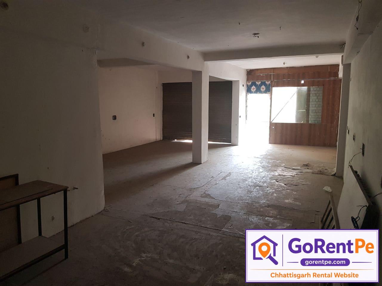 1100 sq ft commercial space for rent in Super Market Complex near Shri Shivam Shopping Mall, Link Road Agrasen Chowk Bilaspur with attached bathroom and parking