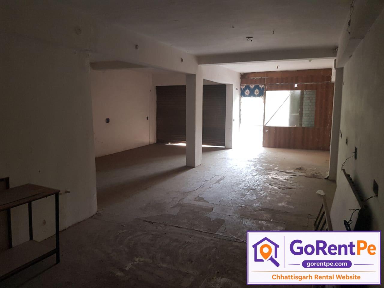 1100 sq ft commercial space for rent in Super Market Complex near Shri Shivam Shopping Mall, Link Road Agrasen Chowk Bilaspur with attached bathroom and parking