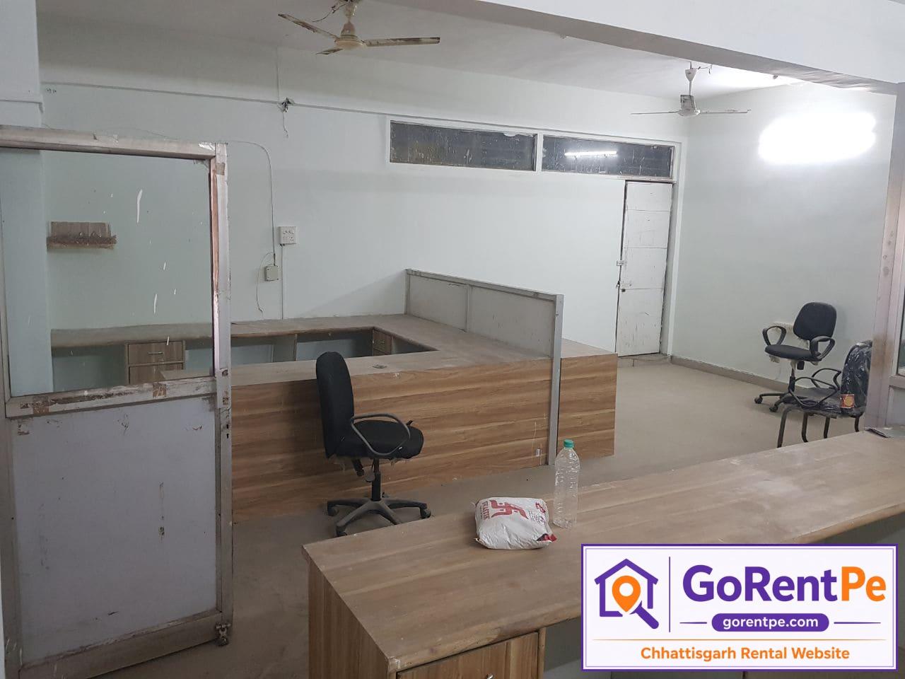 700 sq ft furnished commercial space for rent in Super Market Complex near Shri Shivam Shopping Mall, Link Road Agrasen Chowk Bilaspur with attached bathroom and parking Image Title