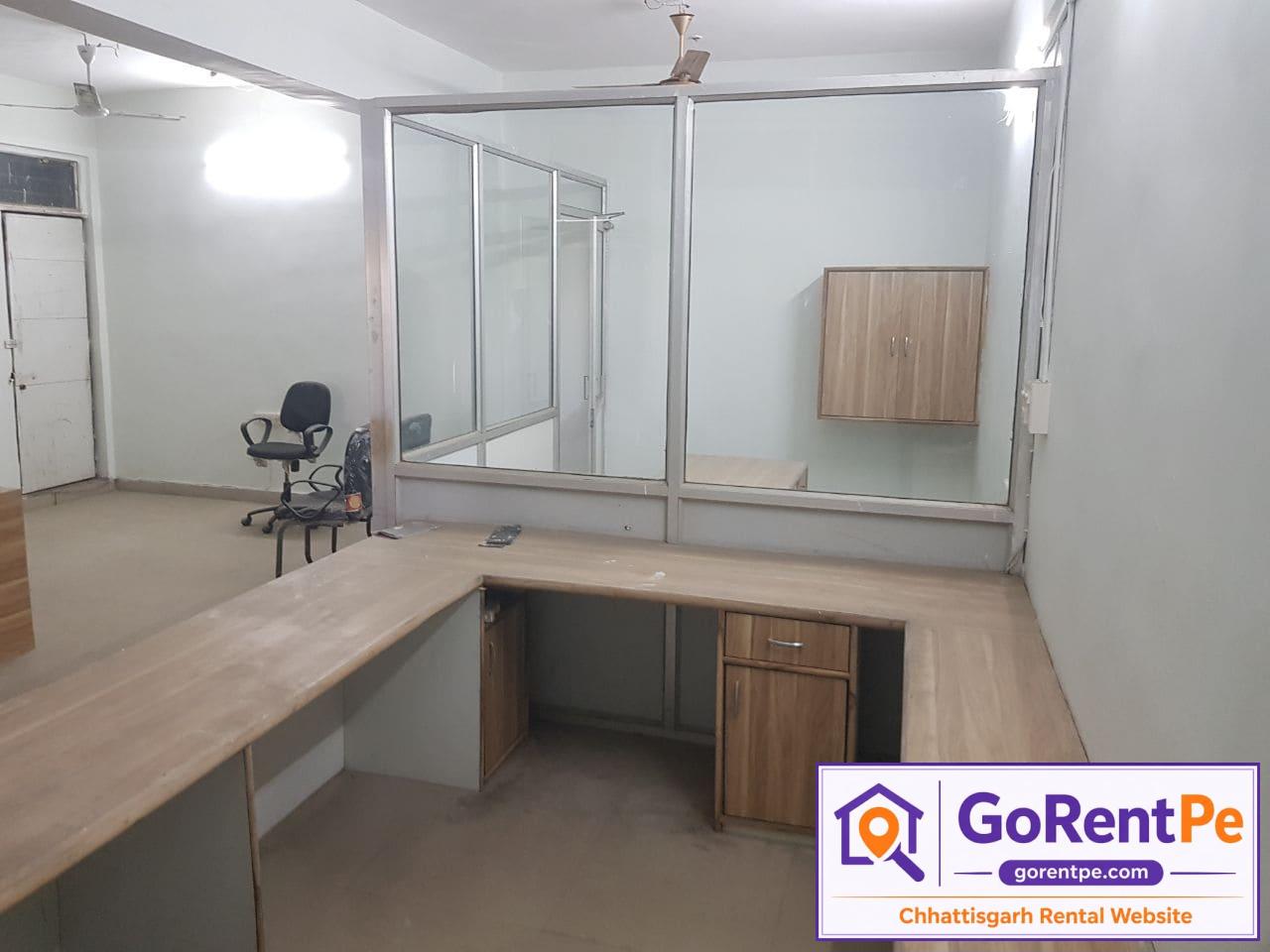 700 sq ft furnished commercial space for rent in Super Market Complex near Shri Shivam Shopping Mall, Link Road Agrasen Chowk Bilaspur with attached bathroom and parking Image Title