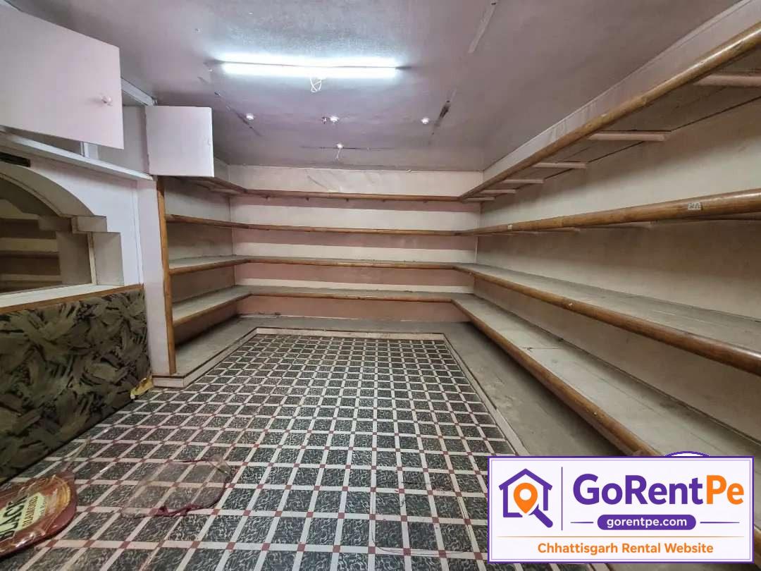 commercial shop for rent in New Shree Ram Cloth Market Bilaspur 512 sqft retail space ideal for clothing business