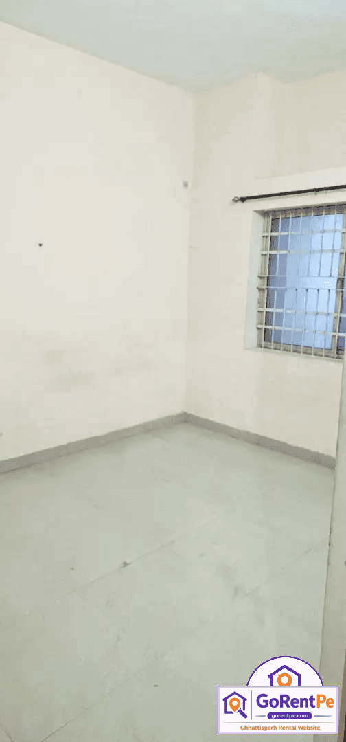 2 BHK unfurnished ground floor house for rent in Shivam Homes Sarkanda Bilaspur safe colony near Dreamland School Arvind Nagar west facing