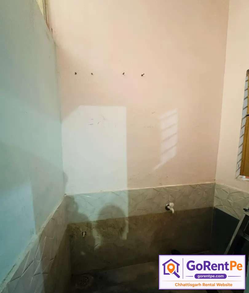 1 BHK semi furnished house for rent in Raipur new construction near market and hospital east facing bachelor allowed
