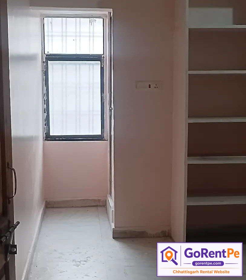 2 BHK semi furnished flat for rent in Capital City Phase 1 Extension Saddu Raipur near Ambuja Mall with parking and east facing apartment