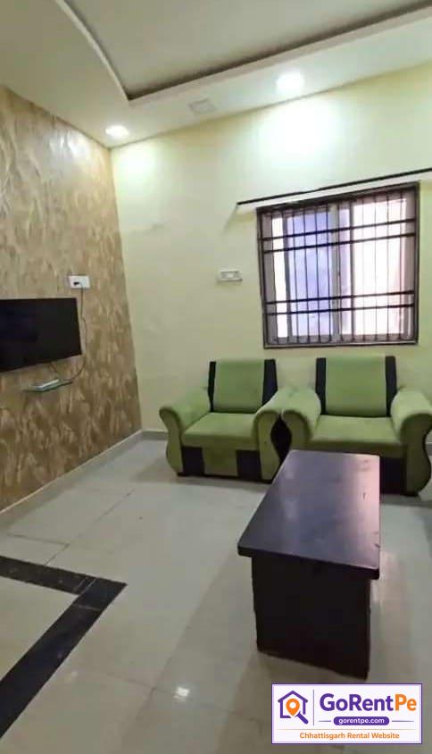 1 BHK furnished flat for rent near MMI Hospital Pachpedi Naka Raipur with parking bachelor friendly