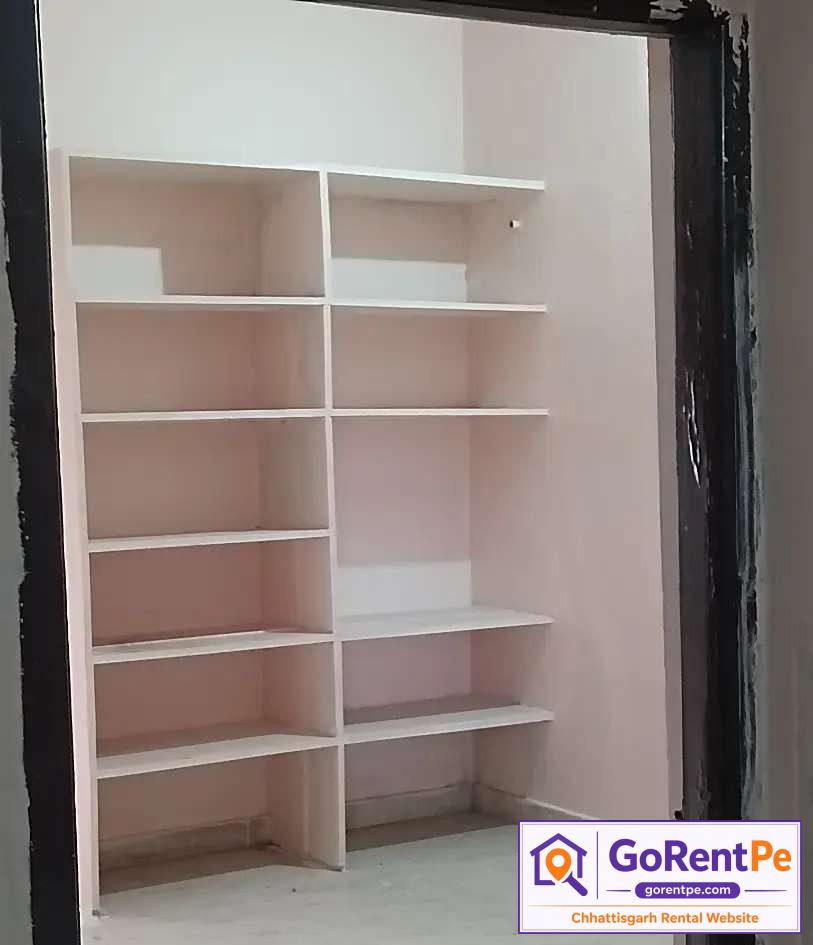 2 BHK semi furnished flat for rent in Capital City Phase 1 Extension Saddu Raipur near Ambuja Mall with parking and east facing apartment
