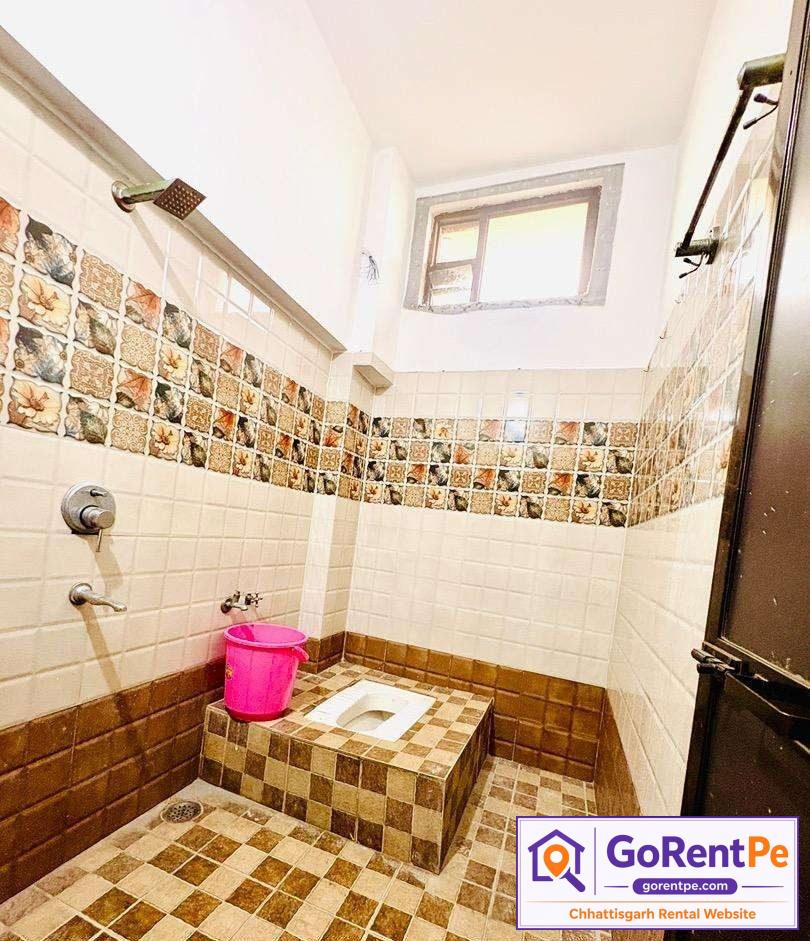 2 BHK family apartment for rent in Avanti Vihar Raipur with garden view balcony, spacious hall, 2 bedrooms, kitchen, safe and secure locality