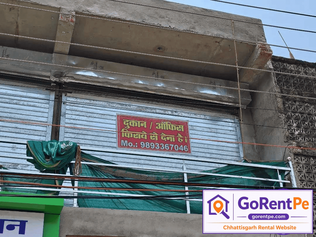 160 sqft shop and office space for rent at Torwa Gurunanak Chowk Bilaspur opposite Vidhani Tower on main road commercial location