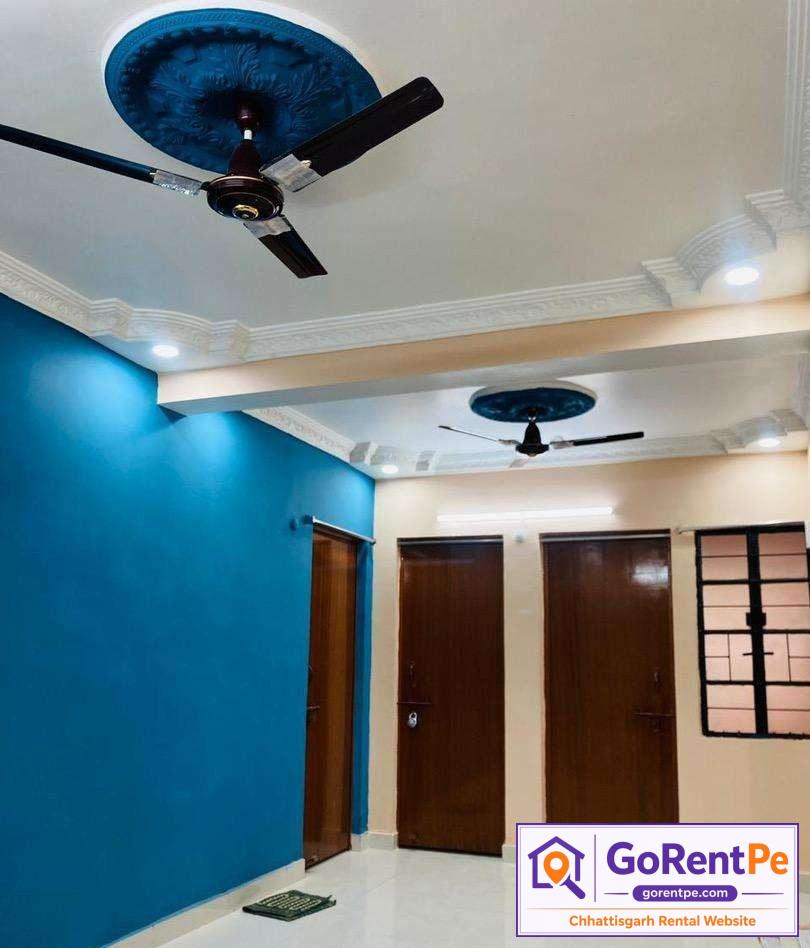 3 BHK semi-furnished flat for rent in Maa Kaushalya Apartment Kamal Vihar Raipur with parking and family-friendly environment