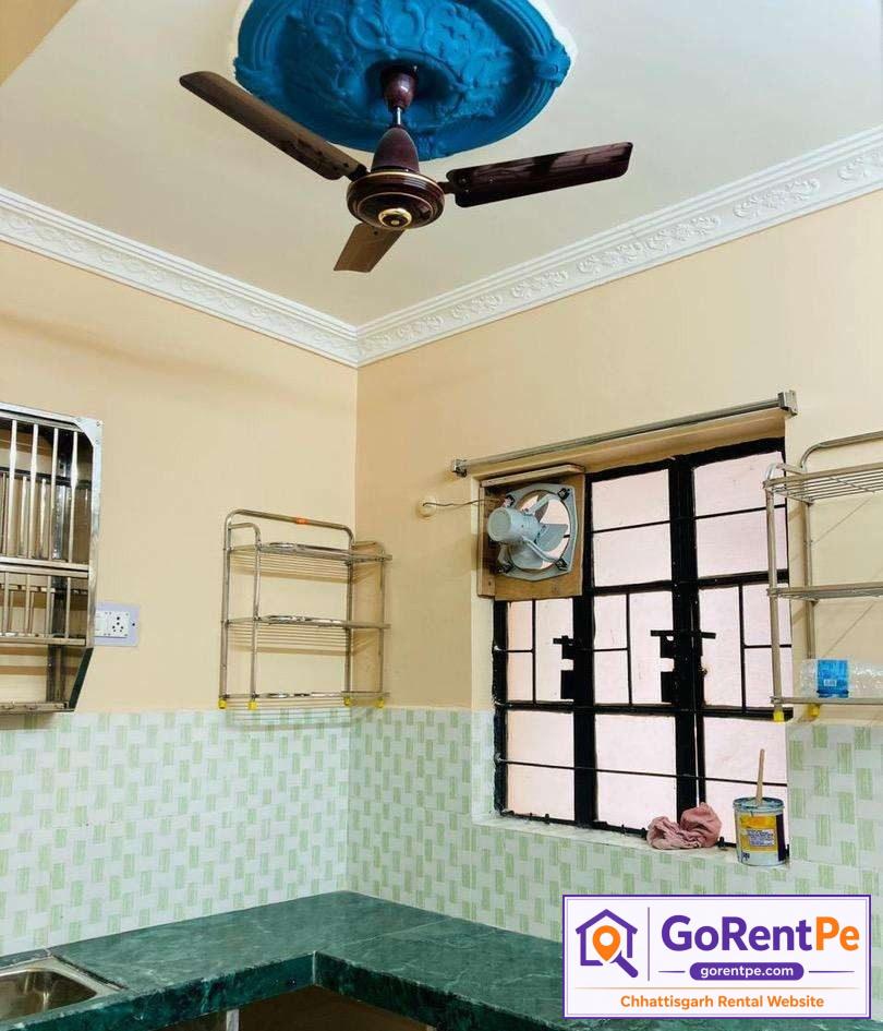 3 BHK semi-furnished flat for rent in Maa Kaushalya Apartment Kamal Vihar Raipur with parking and family-friendly environment