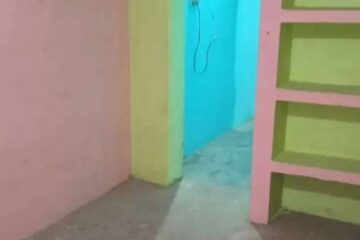 North-facing 2 BHK semi-furnished individual house for rent in Guru Nanak Nagar, Ramnagar, Bhilai opposite Shakuntala Vidyalaya with 400 sq ft area and family-friendly location.