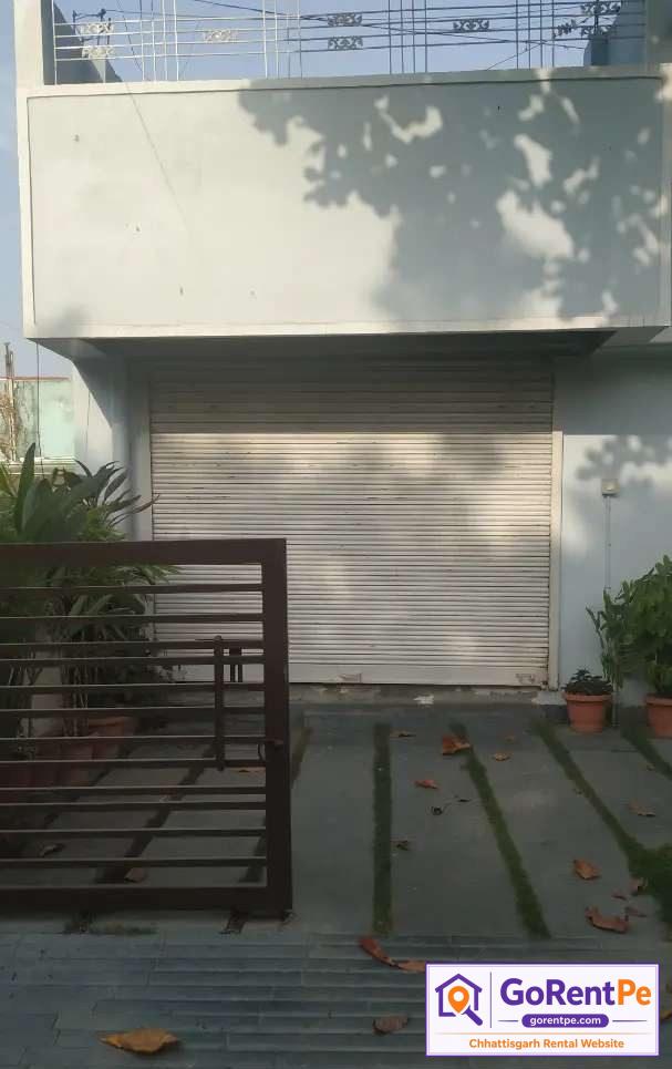 144 sq ft semi furnished commercial shop for rent in Shanti Nagar Bilaspur with parking