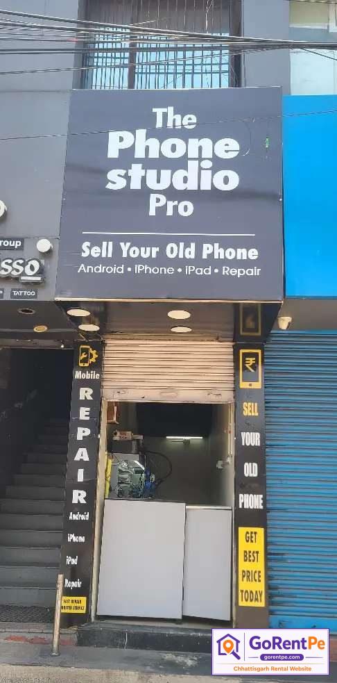 160 sq ft commercial shop for rent in Samta Colony Raipur suitable for cafe and small business