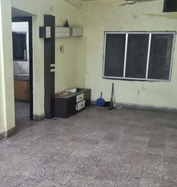 Single room for female flatmate in VIP Colony Geetanjali Nagar Bilaspur with attached balcony private bathroom shared kitchen and hall in semi-furnished 2BHK apartment