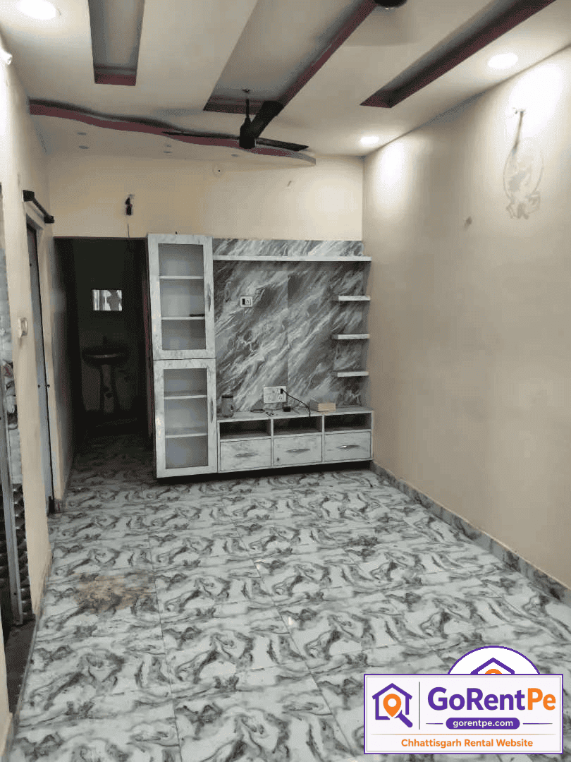 Semi-Furnished 2 BHK House for Rent in Rajkishore Nagar Bilaspur near Parsuram Chowk with Parking