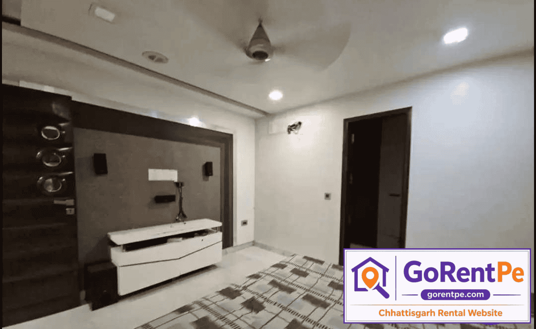 3 BHK fully furnished flat for rent with 3 bathrooms, car parking and sharing option