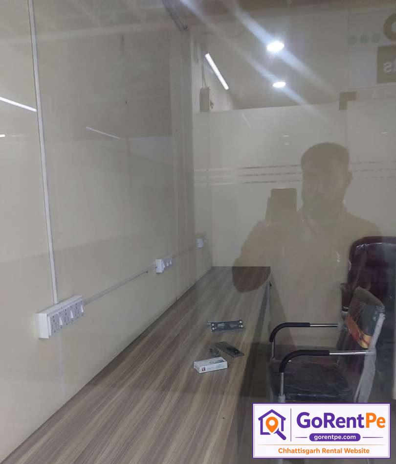 Semi-furnished office for rent on the 3rd floor of Magneto Offizo with parking and commercial workspace