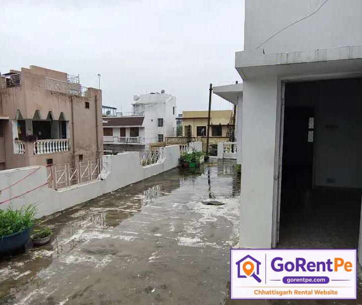 Semi Furnished 2 BHK Independent House for Rent in Surya Vihar Colony Raj Kishore Nagar Bilaspur near Apollo Hospital with Parking