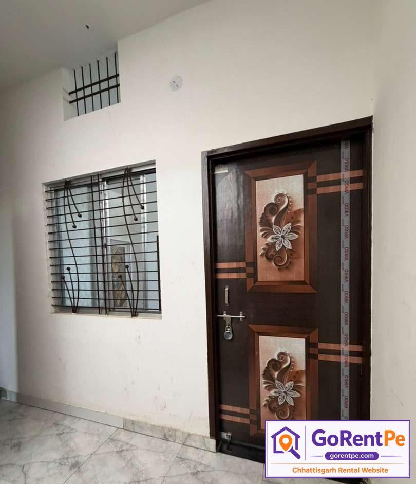 1 BHK individual house for rent in Amleshwar Raipur near Gwalababa Mandir with 2 bathrooms owner listing