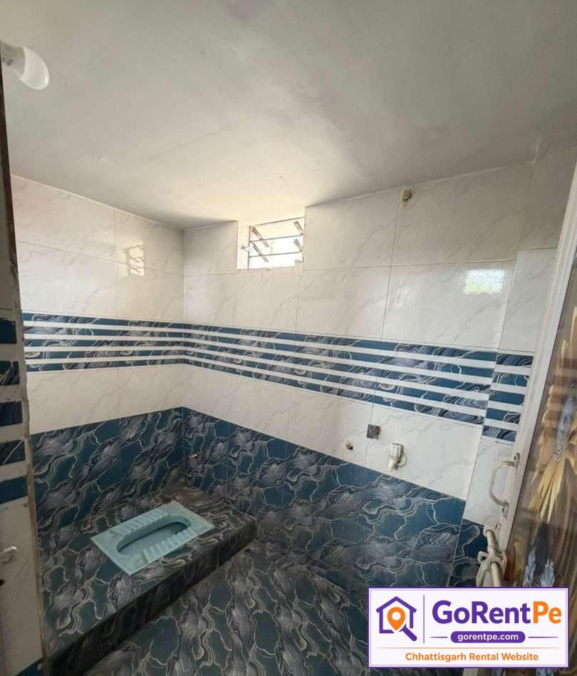 1 BHK individual house for rent in Amleshwar Raipur near Gwalababa Mandir with 2 bathrooms owner listing