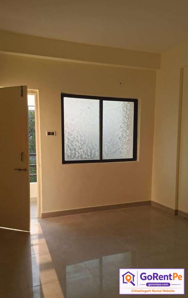 2 BHK flat for rent near Mahadev Ghat Raipur with lift, car parking, CCTV security and garden view