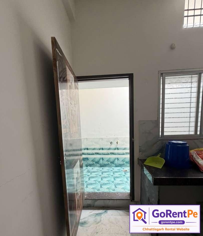 1 BHK individual house for rent in Amleshwar Raipur near Gwalababa Mandir with 2 bathrooms owner listing