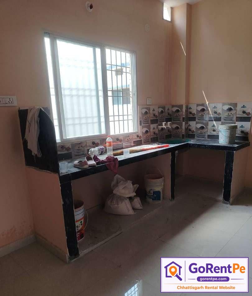 Newly constructed 3 BHK duplex house for rent in Uslapur Bilaspur with balcony porch and parking