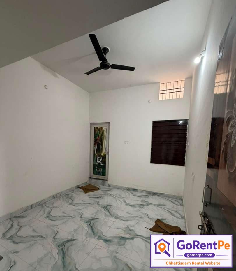 1 BHK individual house for rent in Amleshwar Raipur near Gwalababa Mandir with 2 bathrooms owner listing