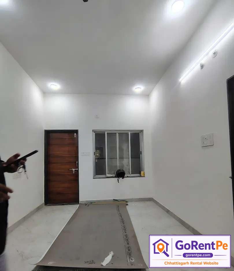 Newly Constructed 2 BHK Builder Floor for Rent in Shankar Nagar Raipur with Modular Kitchen