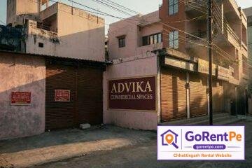 300 sqft furnished commercial shop for rent in Kashyap Colony Telipara near Medical Complex