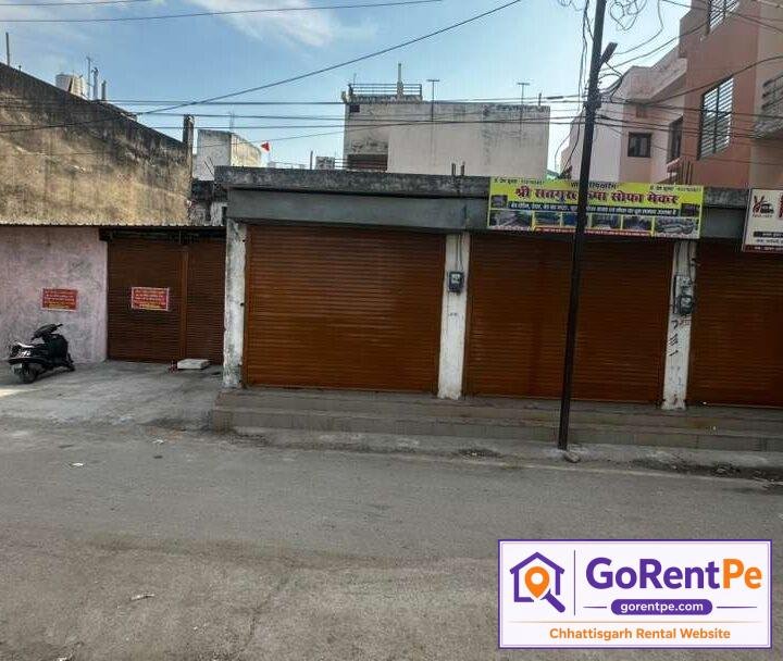 300 sqft furnished commercial shop for rent in Kashyap Colony Telipara near Medical Complex