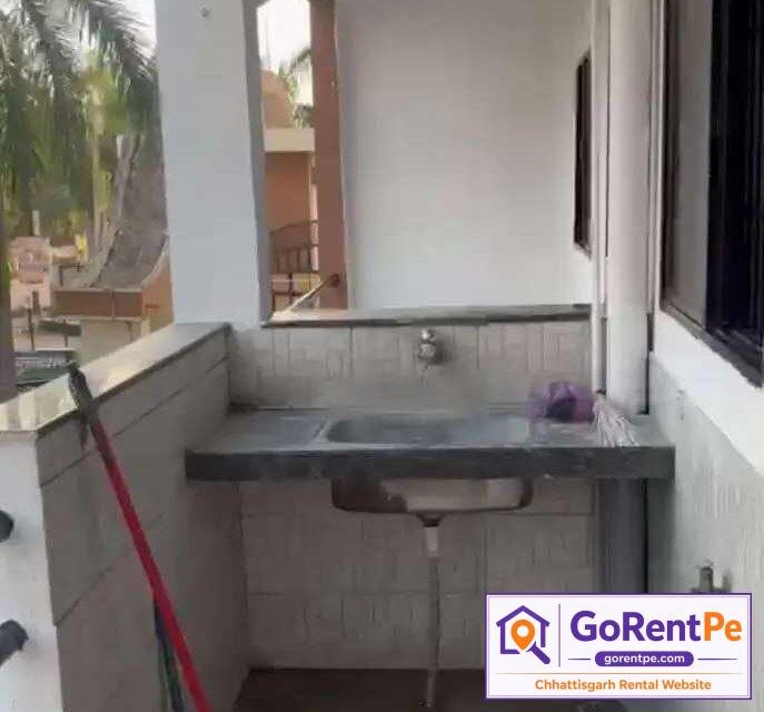 3 BHK semi-furnished flat for rent in Bhatagaon Raipur