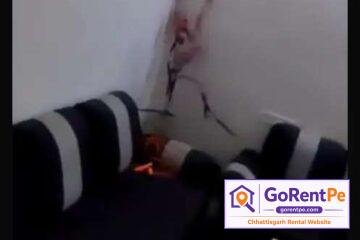 2 BHK semi-furnished flat for rent in Green Valley with furniture and parking