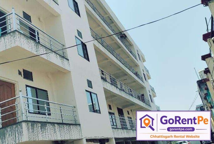 Girls hostel for rent in Uslapur Bilaspur with 2 BHK flats, kitchen, lift and parking