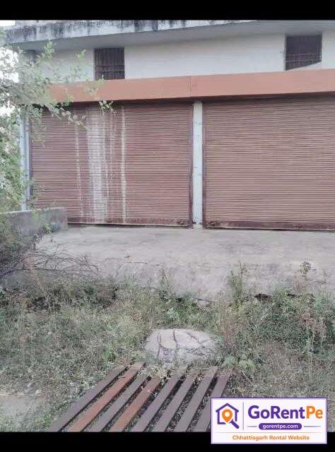 400 sq ft unfurnished shop for rent opposite Kamal Vihar Raipur in Apnaparisar with washroom