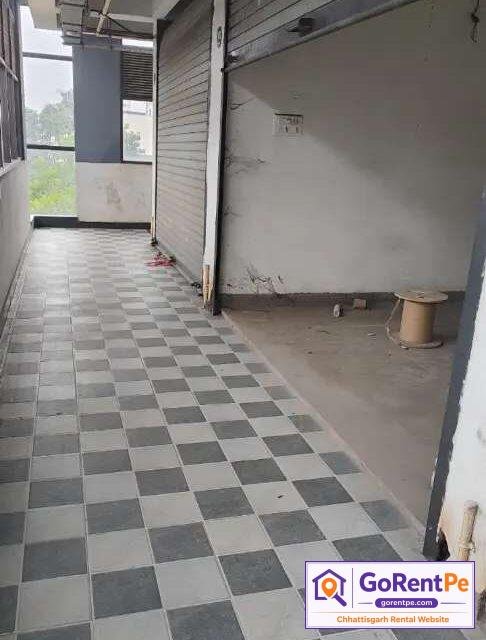 170 sq ft unfurnished shop for rent in Anand Arcade beside Mahodapara Police Station Raipur