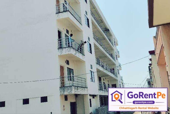 Girls hostel for rent in Uslapur Bilaspur with 2 BHK flats, kitchen, lift and parking