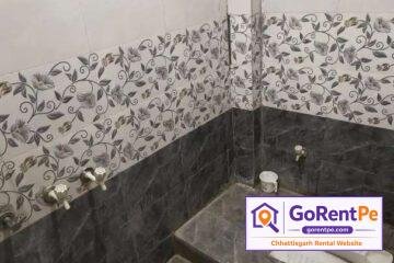 750 sq ft 2 BHK unfurnished house for rent for family and girls with west-facing 1st floor layout