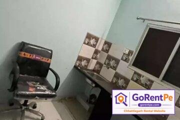 1000 sq ft furnished 1 BHK room for girls for rent in Pachpedi Naka Raipur