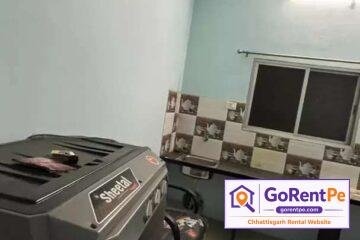 1000 sq ft furnished 1 BHK room for girls for rent in Pachpedi Naka Raipur