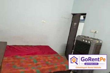 1000 sq ft furnished 1 BHK room for girls for rent in Pachpedi Naka Raipur
