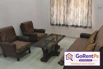 2 BHK furnished flat for rent in Comic Tower with AC, fridge, washing machine, geyser and 2 car parking spaces