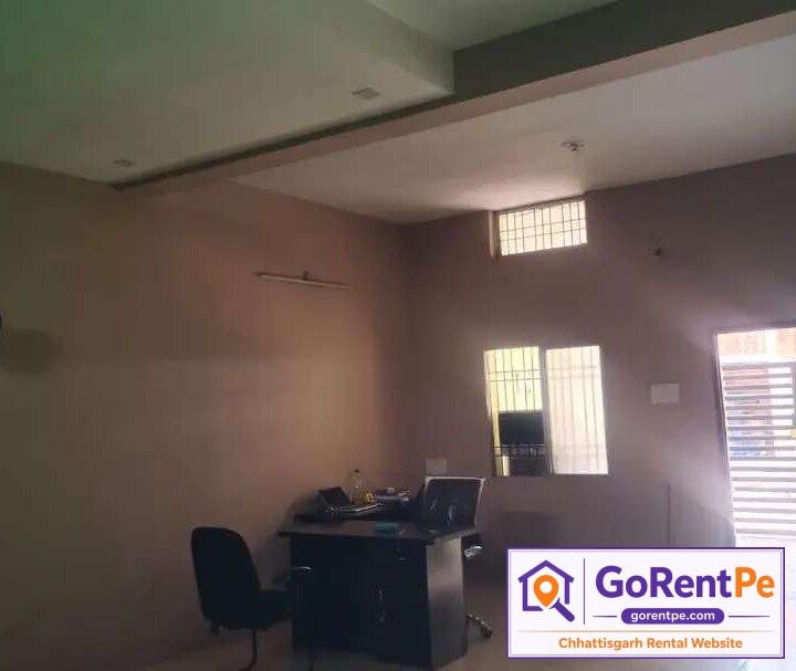 500 sq ft commercial hall for rent with separate toilet, 150 sq ft parking and newly painted ready-to-use premises
