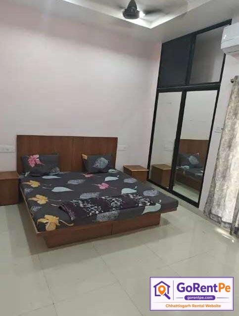 2 BHK furnished flat for rent in Comic Tower with AC, fridge, washing machine, geyser and 2 car parking spaces